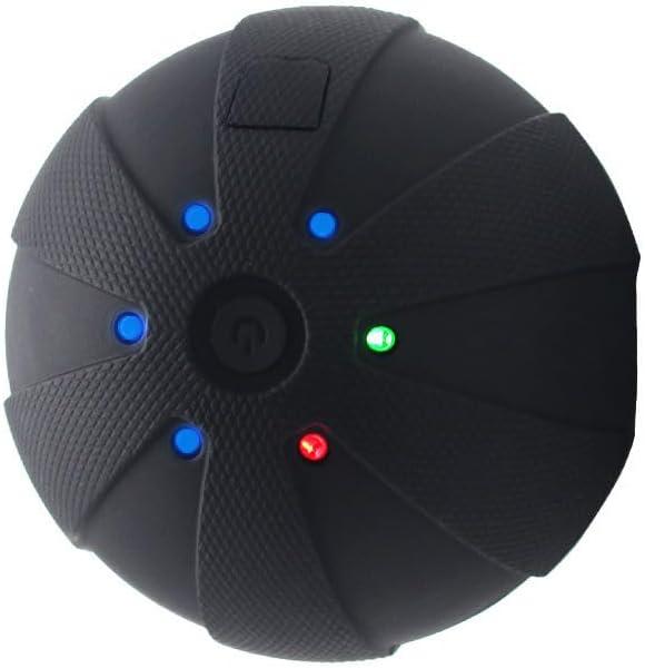 Vibrating Massage Ball for Muscle Recovery  Deep Tissue Trigger Point Massager, 9cm Portable Fitness & Physical Therapy Ball, USB-C Rechargeable for Back, Neck, Feet & Gym Use