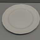 Villeroy & Boch Manoir Collection Dinner Plate, Premium Porcelain, Made in Germany, 10.5 in Diameter, Rich, Creamy White