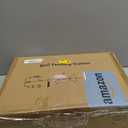 Bird Feeding Station Kit with Squirrel Baffle and Suet Cage Wild Bird Feeder Kit with Mesh Tray, Fruit Hook, and Double W Hook for Attracting Wild Birds