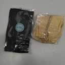 bropite Zipper Compression Socks Women & Men - 2Pairs Calf Knee High 15-20mmHg Open Toe Compression Stocking suit for Walking (Large-X-Large, C-black/Nude)