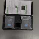 EN-EL12 Battery(2 Pack) and Charger(2CH) Set,Camera Accessories for Nikon Coolpix 9900,S9500,S9300,S9100,S8200,S8000,S6300,S6200,S6100,A900,AW110,MH-65,Rechargeable Lithium Ion Batteries Case