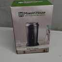 Maestri House Milk Frother, 3-in-1 Hot & Cold Mik Frothing Steamer, 8.12OZ/240ML Touch Control Foam Maker, Compact Space-saving Design for Latte, Cappuccino and Warm Milk (Black-red Gradient)