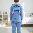 2 x Kids Onesie Animal Costume Christmas Costumes Unisex One Piece Cosplay Suit for Boys and Girls (Blue, M)