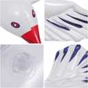 UPKOCH 6pcs Inflatable Seagull Decoration - Large Flying Bird Beach Pool Balloon, Summer Blow Up Sea Float Toys Ornaments for Birthday,Baby Shower, Luau, Hawaiian Party