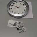 Hidden Spy Camera Wall Clock 1080P HD WiFi Clock Cameras Wireless Home Security Nanny Cam with Motion Detection Alarm Mini Video Recorder for Home and Office Surveillance, No Audio