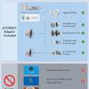 Pool Fountain Above In-Ground Pools - Auto Up&Down Swing Pool Sprayer Adjustable Height Waterfall Pool Sprinkler Fountain for Relaxation & Cooling 10-20 Degrees, Swimming Pool Spa Decoration (Singlegray)