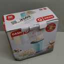 DASH Fresh Pop Popcorn Maker - Oil-Free, Air Popcorn Popper - With Measuring Cup & Recipe Guide - Perfect for Movie Nights - 16 Cups, Aqua