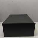 RIVECO 4U Locking Server Cabinet Case 19 Rack Mount Drawer Lockable Deep Rack Drawer Black