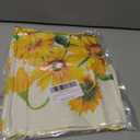 Watercolor Sunflower Butterfly Summer Pillow Covers Throw Pillow Cases Set of 4 Decorations for Home Sofa Cushion Cover Party Holiday Decor 16x16 Inch