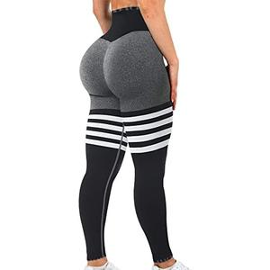 ASAGI Scrunch Butt Lifting Workout Leggings for Women High Waist Yoga Pants Amplify Gym Seamless Booty Tights S