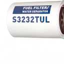S3232TuL Fuel/Water Separator Filter Marine Gasoline 10 Micron Compatible with Nissan Fork Lifts D01S D02S D03S D04S Series