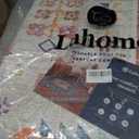 Lahome Flavie Nursery Rug 5x7, Soft Washable Floral Dorm Rug, Non Slip Low Pile Carpet for Bedroom, Kids Room, Nursery, Dorm Room and Classroom Decor, Beige