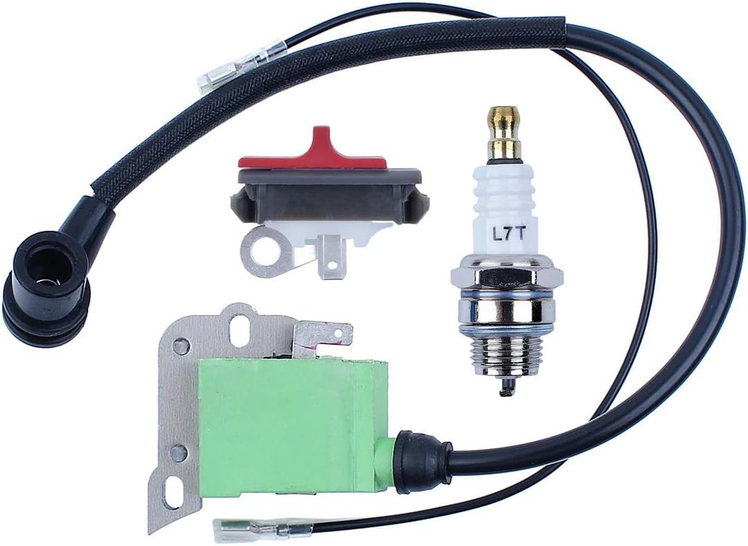 Ignition Coil Stop Switch fit For Husqvarna 51 55 EPA 55EU1 55 Rancher 503 90 17-01, Ignition Coil, On-Off Switch, Spark Plug