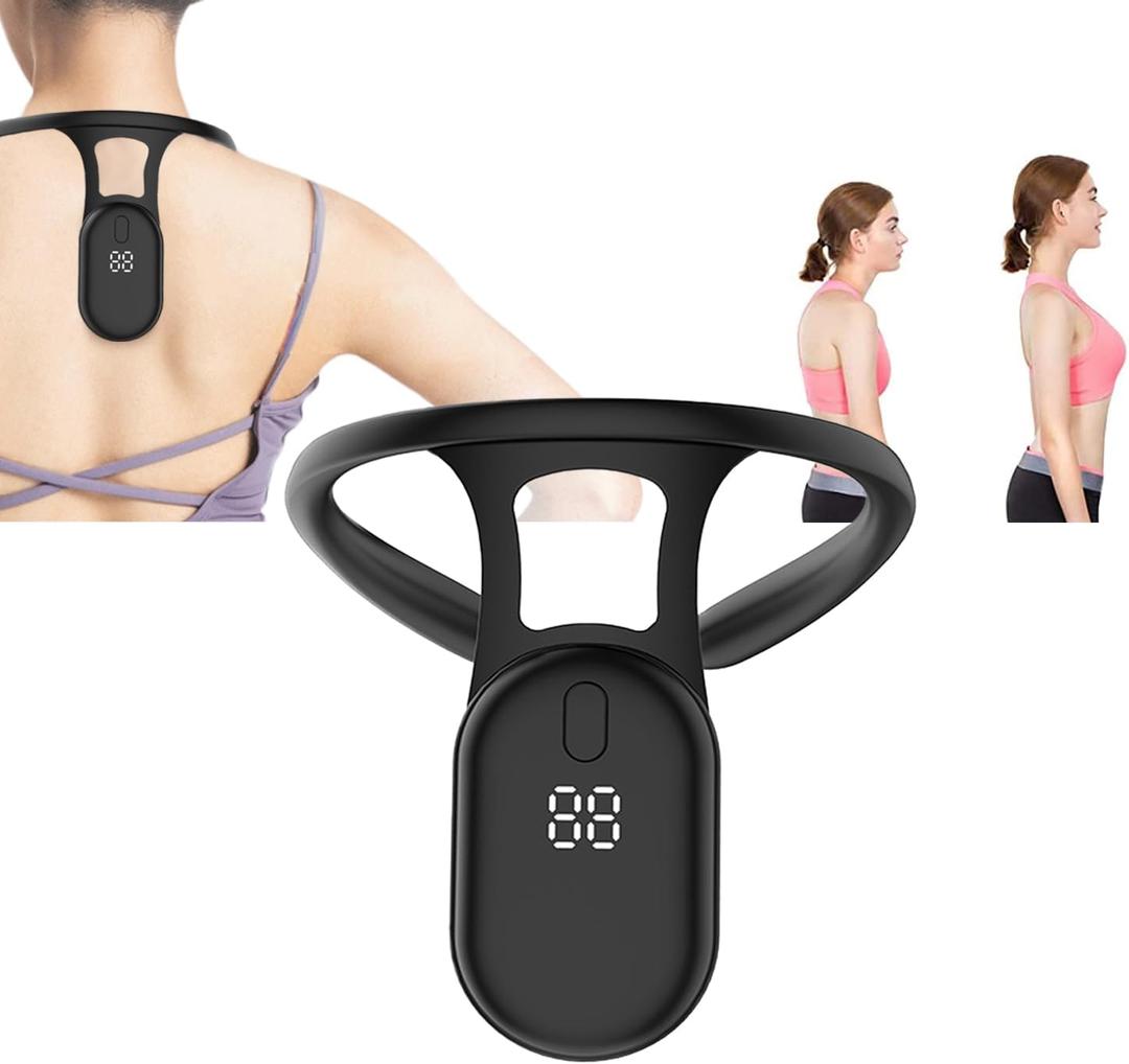 Soothing Neck Instrument, Lymphatic Drainage Device for Neck,Massager Relief Soothing Instrument for Sitting Posture Correction Sitting Posture Correction (1)