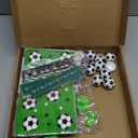 388 Pcs Soccer Party Favors 24 Sets Soccer Goodie Bag Stuffers Mini Cards Pencil Sharpener Eraser Tattoos Stickers Bracelets Team Gift Ideal for Birthday Party Decorations Supplies