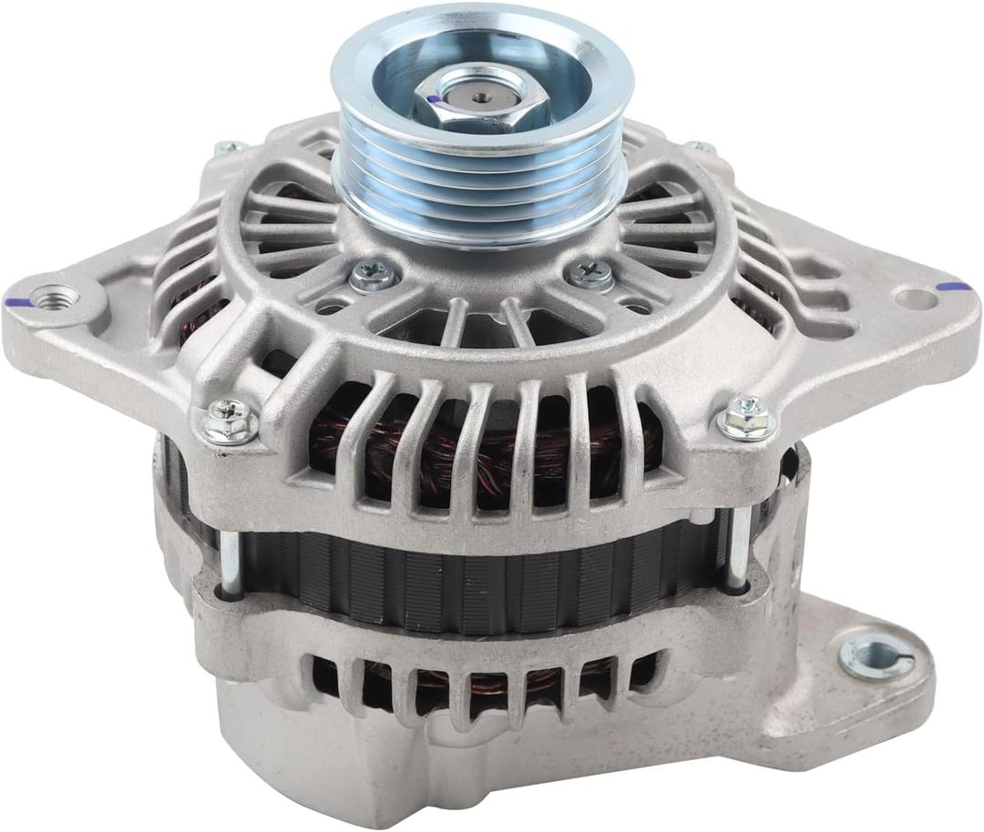 Alternator 90A 12V 5-Groove Pulley Compatible with 2004-2010 Subaru Impreza 2006-2010 Forester,2006 Saab 9-2X,2.5L Replace 23700AA420 11058N