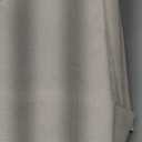 100% Blackout Shield Linen Blackout Curtains for Bedroom 96 Inches Long, Back Tab/Rod Pocket Living Room Drapes, Thermal Insulated Blackout Curtains 2 Panels Set, 50" W x 96" L,Cream