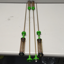 DC97-16350S Washer Suspension Rods (26.4in) - Compatible with Samsung Washer WA50R5200AW, WA45T3400AP, WA41A3000AW - Replaces DC97-16350T, DC97-16350U - Suspension Rods for Samsung Washing Machine