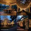 Etinga 200 LED String Lights 66ft Warm White, Plug in Fairy Lights with 8 Lighting Modes, Indoor Outdoor Christmas Lights for Bedroom Tree Yard Patio Wedding Holiday Decor (Warm White, 200 LED 66ft)