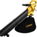 3-in-1 Corded Electric Leaf Blower Vacuum Mulcher