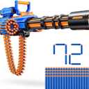 Zuru XSHOT Insanity Motorised Gatling Blaster with Tripod Stand Includes 72 Darts