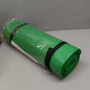 Fitvids Yoga Mat, 1/2-Inch Extra Thick High Density Exercise Mat, Anti-Tear Exercise Yoga Mat with Carrying Strap, Suitable for Various Yoga Exercises (Bright Green)