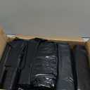 Top Knot Bags 45 Gallon Garbage Trash Bag 40X46" 1.2 Mil Black 100 Count Can Liner Bulk 40 Gallon 41 Gallon 42 Gallon 43 Gallon 44 Gallon Made in USA