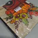 Texupday Welcome Fall Red Truck Sunflower Pumpkin Harvest Mailbox Cover with Magnetic Strip Autumn Thanksgiving Mailbox Wraps Post Letter Box Cover Standard Size 21" X 18" Garden Outdoor Yard Decor