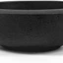 ARBORA 26" Santorini Bowl Polyresin Indoor and Outdoor Planter with Classic Black Finish - Durable, Weatherproof, Lightweight, Large Plant Pot for Patio, Garden, Deck, Entryway
