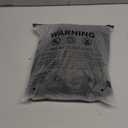 Floerns Women's Plus Size Contrast Lace Sheer Long Sleeve A Line Dress Square Neck Mini Dresses Black XX-Large Plus