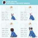 Dog Surgery Suit Long Sleeve, Dog Recovery Suit Female Male with Zipper Closure Post Spay, Neuter, Dog Onesie Shedding Suit Full Coverage Bodysuit (Blue, S)