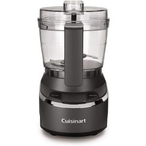 Cuisinart Mini Food Processor & Chopper, Small Stand Mixer for Vegetables, Meats & More, 4 Cup, Electric, Black, RMC-100