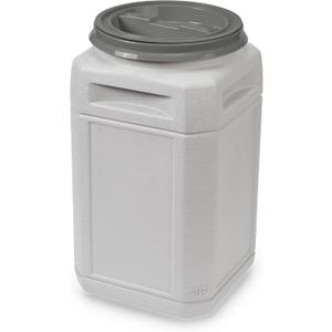 Mighty Tuff Airtight Dog Food Storage Container  13 Gal, up to 54 lb Capacity  Cat and Dog Food Container with Twist Lid & Handles  BPA-Free, Made in USA