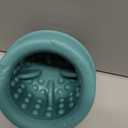 Dog Enrichment Treat Toy, Long-Lasting Wobbly Interactive Freeze Lick Toys for Dogs, Stuffable Puzzle Feeder Toy for Boredom, Silicone Treat Dispensing Chew Toy (Teal Blue, S)