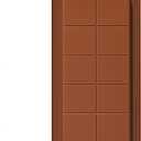 Silicone Chocolate Candy Bar Molds, Rectangle Wax Melt Molds for Lover Mothers Fathers Day DIY Chocolate Gift (1 Cell 10 Section)