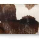 Cow Print Body Pillow Cover 20 x 54 inches White and Brown Cowhide Long Pillow Case Animal Skin Western Farmhouse Decorative Pillowcase Soft Cushion Throw Pillow Covers for Couch Bed