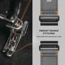 Bandletic Quick Fit 22mm Watch Band Compatible with Garmin Fenix 8 47mm Band - Tactical Strap for Fenix 7 6 Pro/5 Plus/Instinct 3 E 45mm 2/Forerunner 965/955/945 /Approach/Descent G2 G1/Quatix/Tactix8