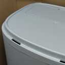 Stainless Steel Litter Box with Lid, 6 Deep Pan, Extra Large Litter Box for Big Cats, Anti-Leakage, Odor Free, Front & Top Dual Entry, Includes Litter Mat & Metal Scoop (Grey)