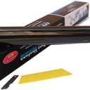 Car Window Tint Film, 25% VLT Nano Ceramic 2PLY Heat & Glare Reduction Privacy Film with Adhesive for Car and Home Windows, Easy Shrink Roll, Plotter Friendly, 20in x 10FT