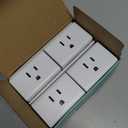 Kasa Smart Plug Mini 15A, Smart Home Wi-Fi Outlet Works with Alexa, Google Home & IFTTT, No Hub Required, UL Certified, 2.4G WiFi Only, 4-Pack(EP10P4) , White