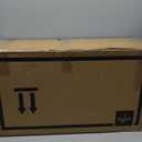 HOMLAND Tub Transfer Bench for Bathtub, 400 lbs Heavy Duty Shower Chair with Backrest, Slip-Resistant Feet, Height Adjustable Shower Bench Shower Seat for Elderly and Disabled (Grey)