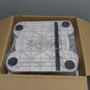 VIVURN 028 Under Desk Elliptical 12 Speed 5 Modes Motorized Leg Exerciser While Sitting for Seniors As Seen on TV Low Impact Electric Pedal Exerciser with Non-Slip Mat Quiet for Home and Office (White)