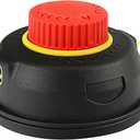 Quintillus H05 Weed Eater Head Universal Trimmer Head String Trimmer Head Bump Feed Weed Wacker Head Grass Trimmer Head Replacement for Weed Warrior, Echo, Husqvarna, Comes with .080 Trimmer Line (Orange)