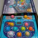 Whack Game Mole for Toddlers, Toys for 3-12 Year Old Boys and Girls, Pounding Game for Kids,Gifts for 3 4 5 6 7+ Year Old Boys, Interactive Educational Toy with Sound and Light,PK Mode with 2 Hammers (Blue)