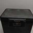 SentrySafe Black Fireproof Document Box with Key Lock, Safe Secures Files and Documents for Home or Office, 0.61 Cubic Feet, 13.6 x 15.3 x 12.1 inches, 1170