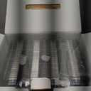 50 Pack Large Plastic Egg Cartons - 1 Dozen Clear Duck Egg Tray - Reusable Egg Storage Holder for Refrigerator, Family Pasture, Duck Farm, Market Display