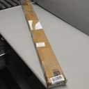 Umbra Cappa Double Curtain Rod, Includes 2 Matching Finials, Brackets & Hardware, 66 to 120-Inch, Black