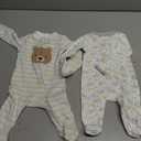 Simple Joys by Carter's Baby Neutral 2-pack Cotton Footed Sleep and Play