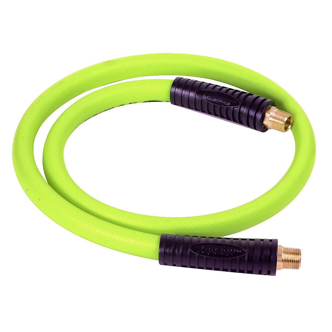 Giraffe Tools Short Leader Hose, Flexible & Lightweight Hybrid Garden Water Hose, Heavy Duty Hose with Swivel Handle, Male to Female Fittings