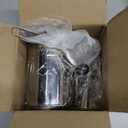 Flour Sifter Stainless Steel, 3 Cup Flour Sifters for Baking, 2 Sets 3 in 1 Sifter for Baking with Powdered Sugar Shaker Duster, Flour Shaker Duster for Baking Cakes Pastries Pies Cupcakes Desserts